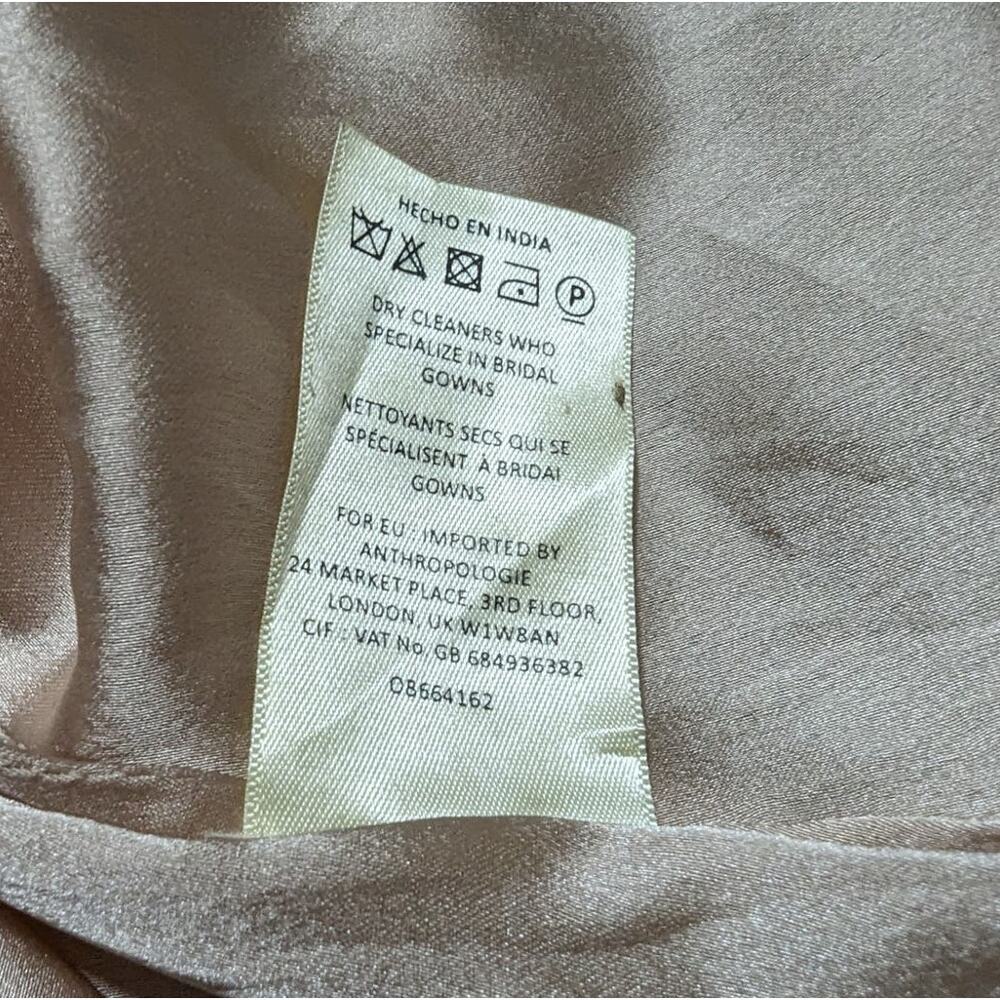 BHLDN X Anthropologie Amada Blush Embellished Midi Dress - Picture 4 of 6